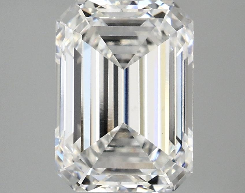 3.08 Carat Emerald Shaped Excellent Cut VS1 IGI Certified Lab Grown Diamond
