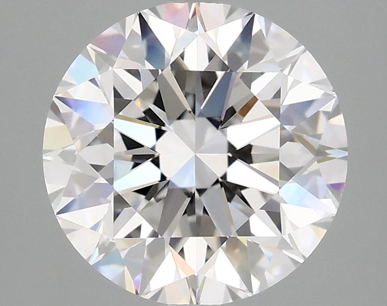 3.02 Carat Round Shaped Excellent Cut VVS2 IGI Certified Lab Grown Diamond