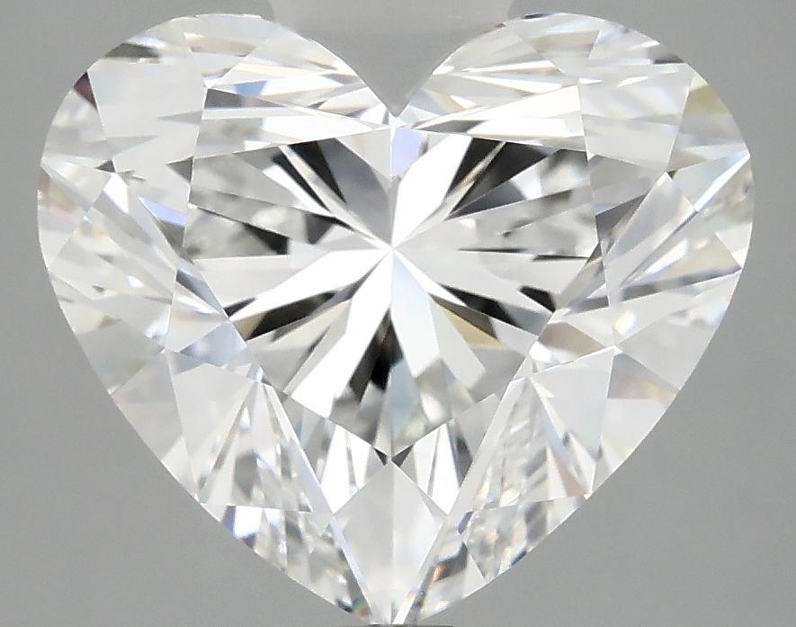 5.08 Carat Heart Shaped Ideal Cut VVS2 IGI Certified Lab Grown Diamond