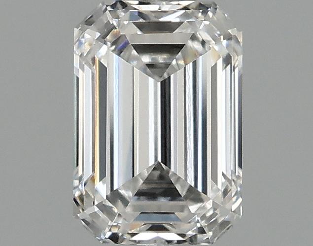 0.99 Carat Emerald Shaped Ideal Cut VVS2 IGI Certified Lab Grown Diamond
