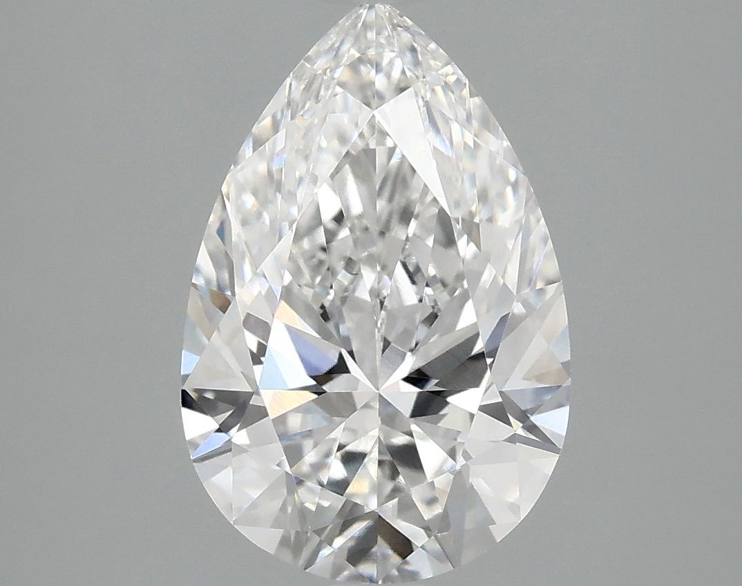 2.03 Carat Pear Shaped Excellent Cut VVS1 IGI Certified Lab Grown Diamond