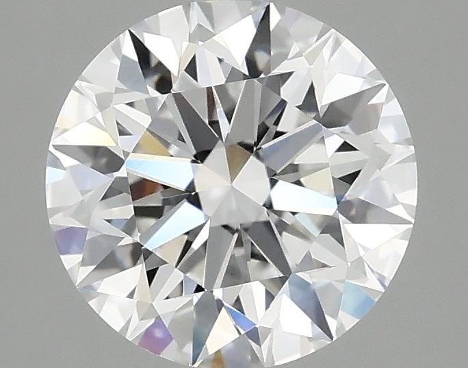 2.1 Carat Round Shaped Excellent Cut VVS2 IGI Certified Lab Grown Diamond