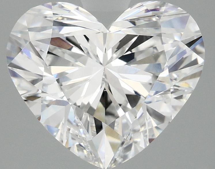 3.08 Carat Heart Shaped Excellent Cut VS2 IGI Certified Lab Grown Diamond