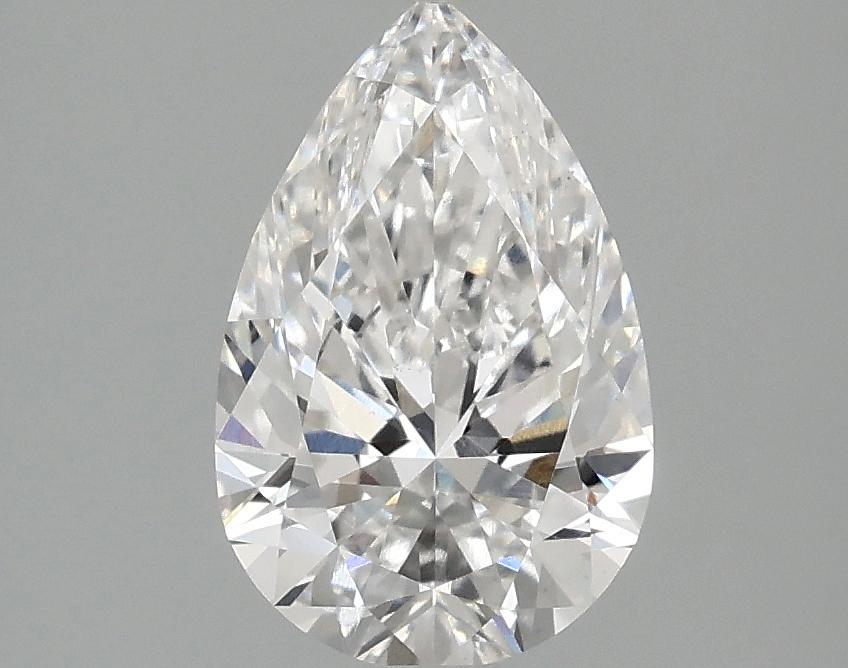 1.55 Carat Pear Shaped Ideal Cut VS1 IGI Certified Lab Grown Diamond