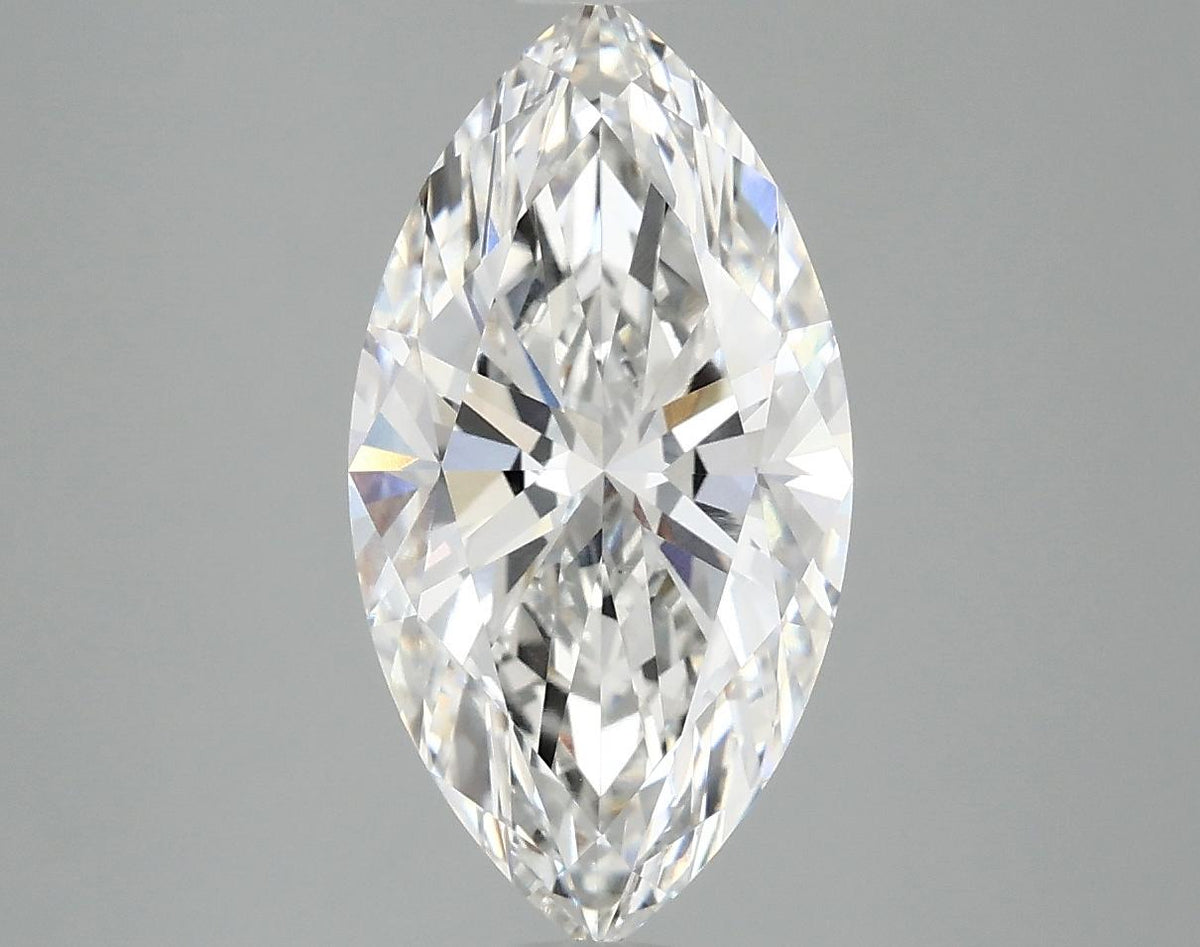 3.02 Carat Marquise Shaped Excellent Cut VVS1 IGI Certified Lab Grown Diamond
