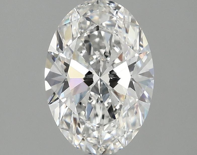 1.45 Carat Oval Shaped Ideal Cut VVS2 IGI Certified Lab Grown Diamond