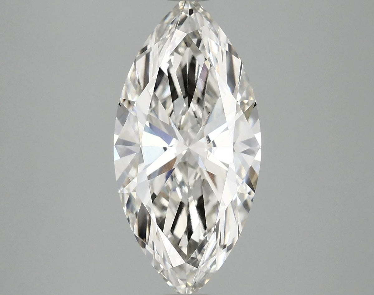 2.99 Carat Marquise Shaped Excellent Cut VVS2 IGI Certified Lab Grown Diamond