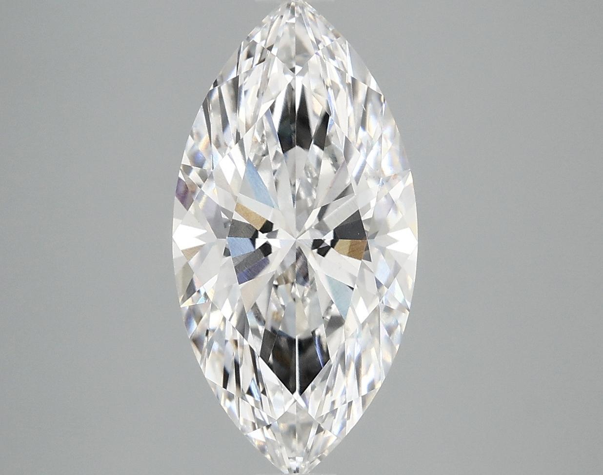 3.07 Carat Marquise Shaped Ideal Cut VS1 IGI Certified Lab Grown Diamond
