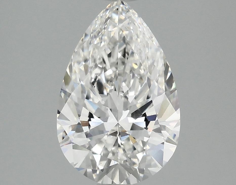 2.1 Carat Pear Shaped Excellent Cut VVS2 IGI Certified Lab Grown Diamond