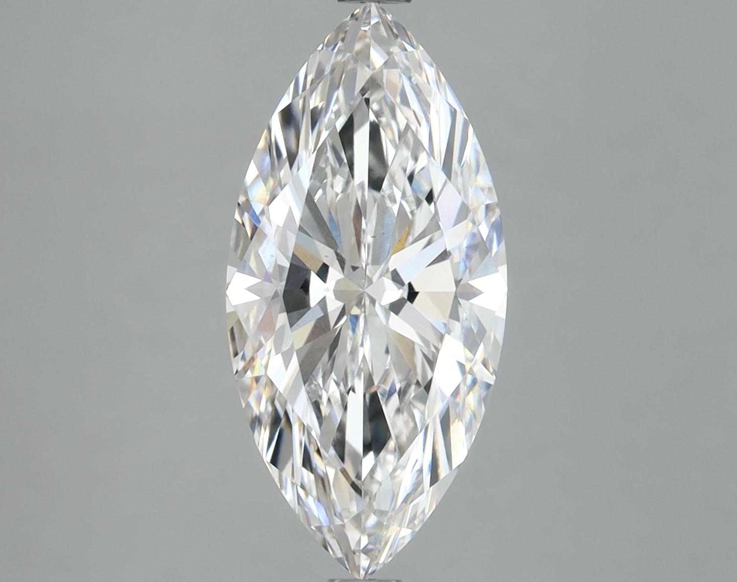 3.02 Carat Marquise Shaped Ideal Cut VS1 IGI Certified Lab Grown Diamond