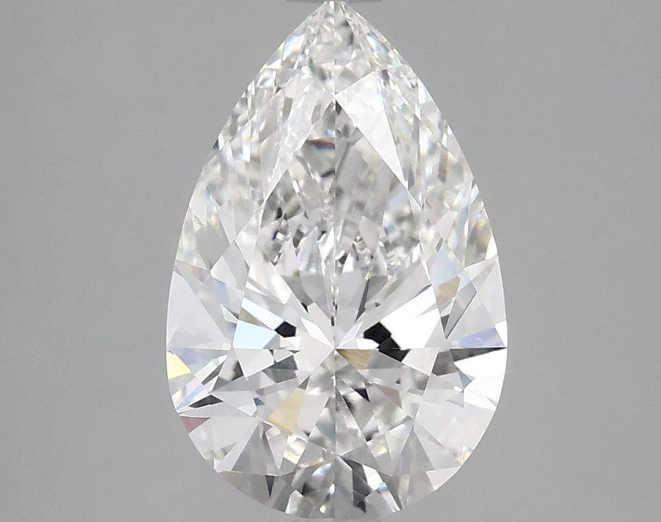 2.05 Carat Pear Shaped Excellent Cut VVS2 IGI Certified Lab Grown Diamond