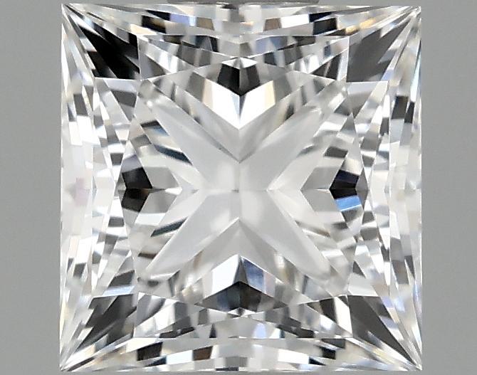 1.07 Carat Princess Shaped Ideal Cut VVS2 IGI Certified Lab Grown Diamond
