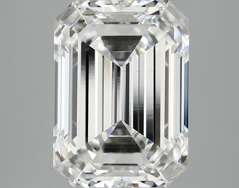 3.09 Carat Emerald Shaped Ideal Cut VS1 IGI Certified Lab Grown Diamond