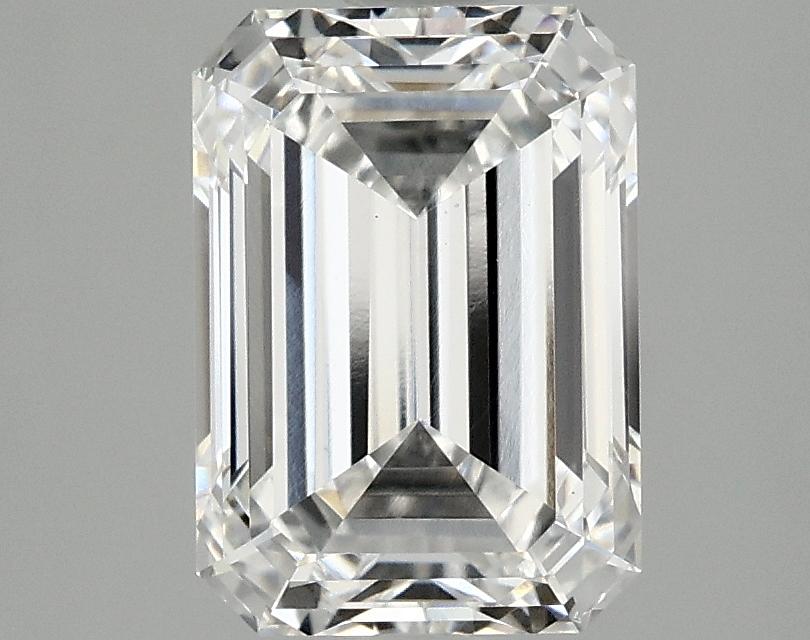 2.57 Carat Emerald Shaped Ideal Cut VVS2 IGI Certified Lab Grown Diamond
