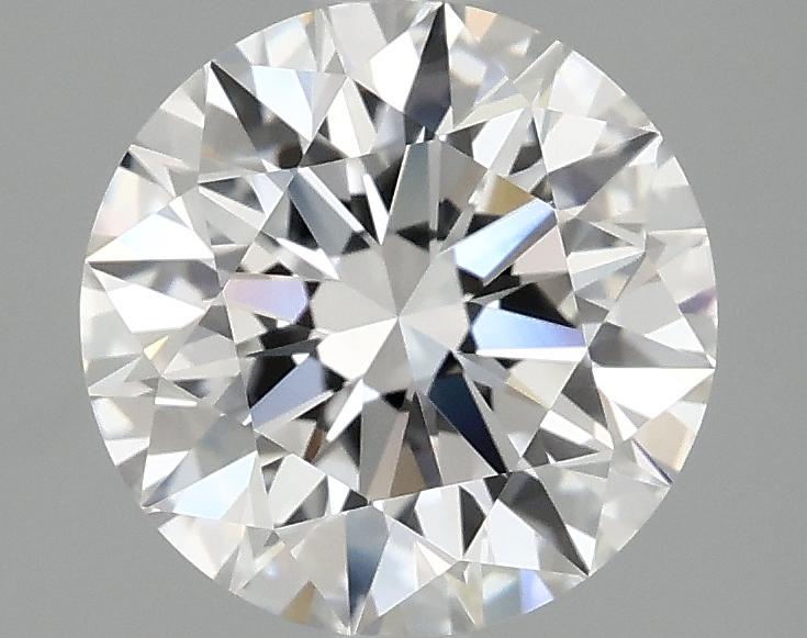2.43 Carat Round Shaped Ideal Cut VVS2 IGI Certified Lab Grown Diamond