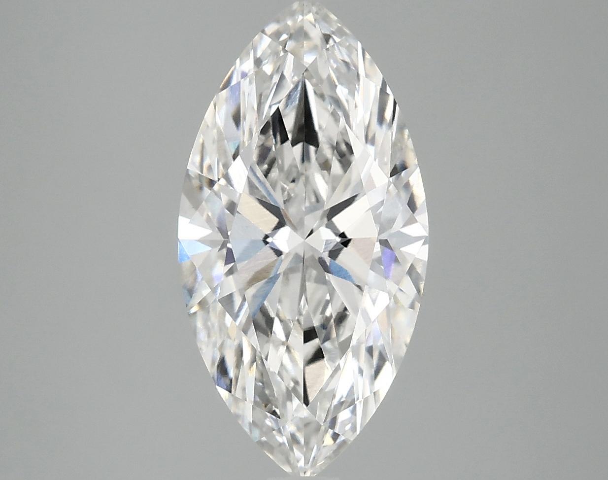 3.06 Carat Marquise Shaped Ideal Cut VS1 IGI Certified Lab Grown Diamond