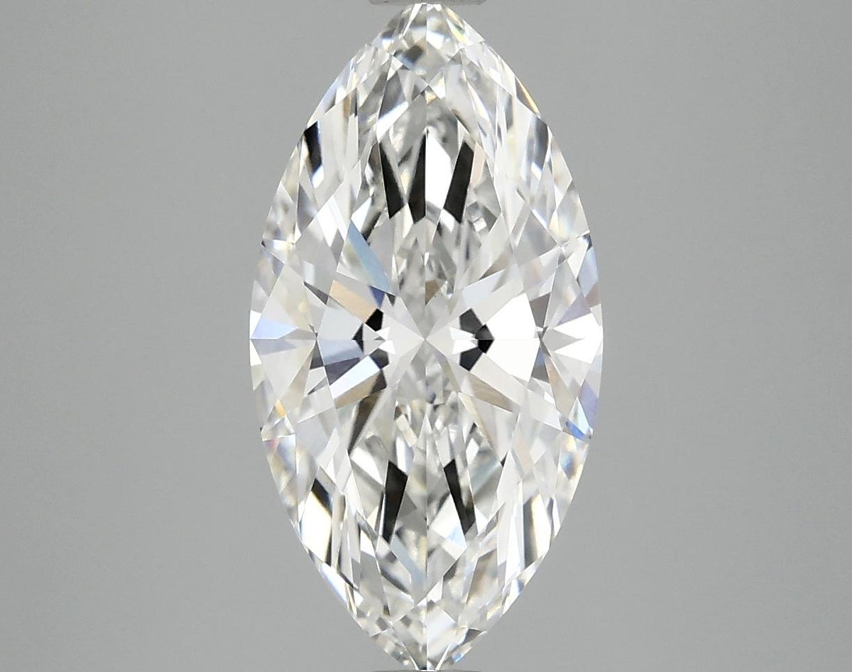2.99 Carat Marquise Shaped Ideal Cut VVS2 IGI Certified Lab Grown Diamond