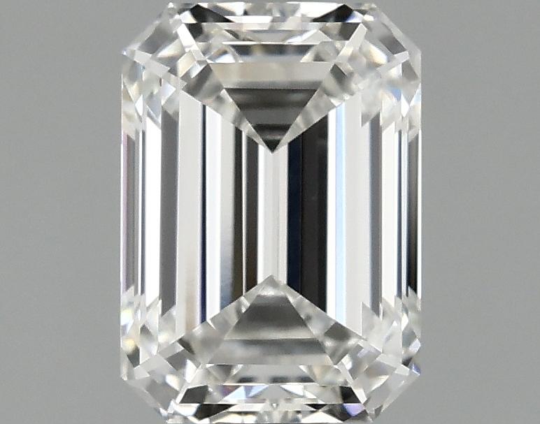 1.08 Carat Emerald Shaped Ideal Cut VVS1 IGI Certified Lab Grown Diamond