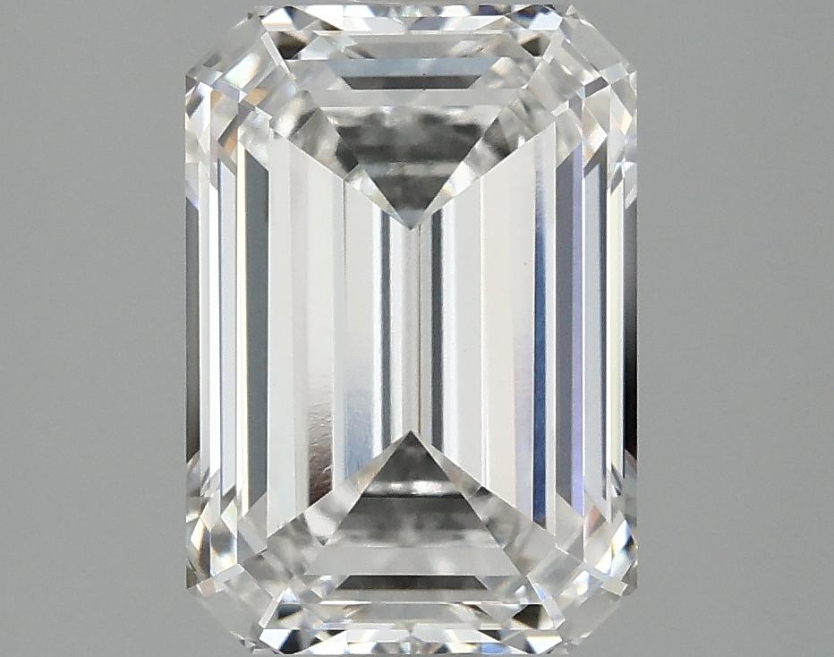2.39 Carat Emerald Shaped Ideal Cut VVS2 IGI Certified Lab Grown Diamond