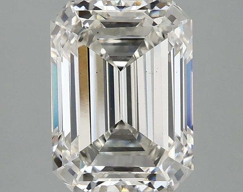 2.88 Carat Emerald Shaped Excellent Cut VS2 IGI Certified Lab Grown Diamond
