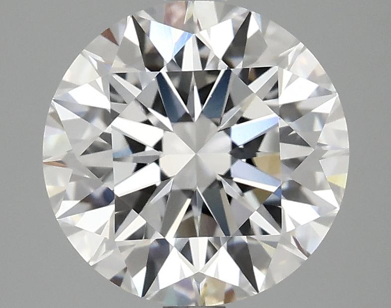 3.03 Carat Round Shaped Excellent Cut VVS2 IGI Certified Lab Grown Diamond
