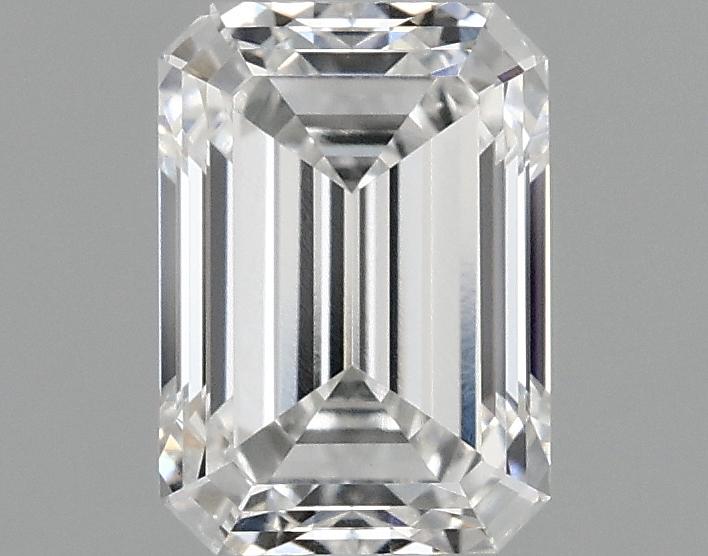 0.97 Carat Emerald Shaped Ideal Cut VVS2 IGI Certified Lab Grown Diamond