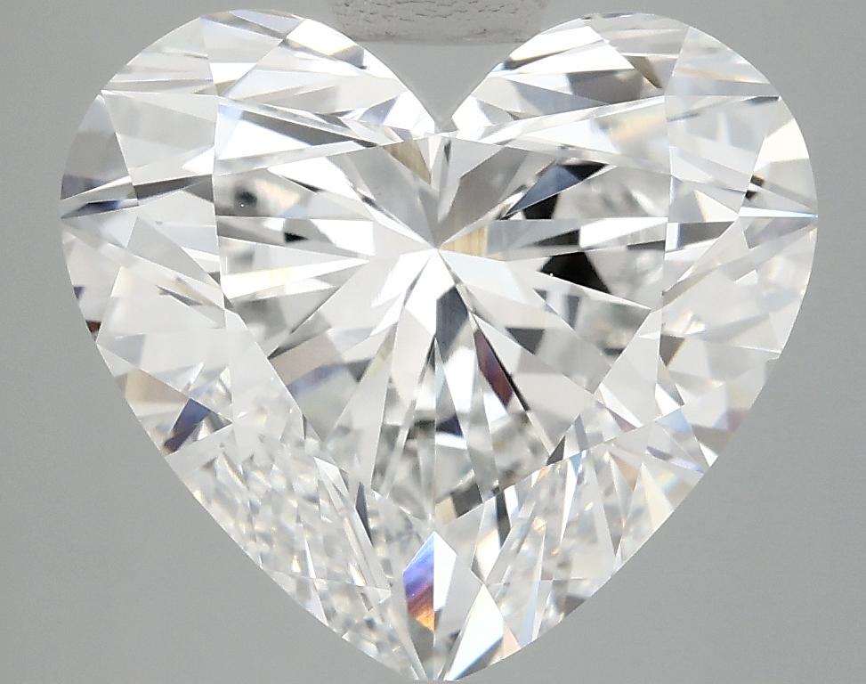 6.47 Carat Heart Shaped Ideal Cut VVS2 IGI Certified Lab Grown Diamond