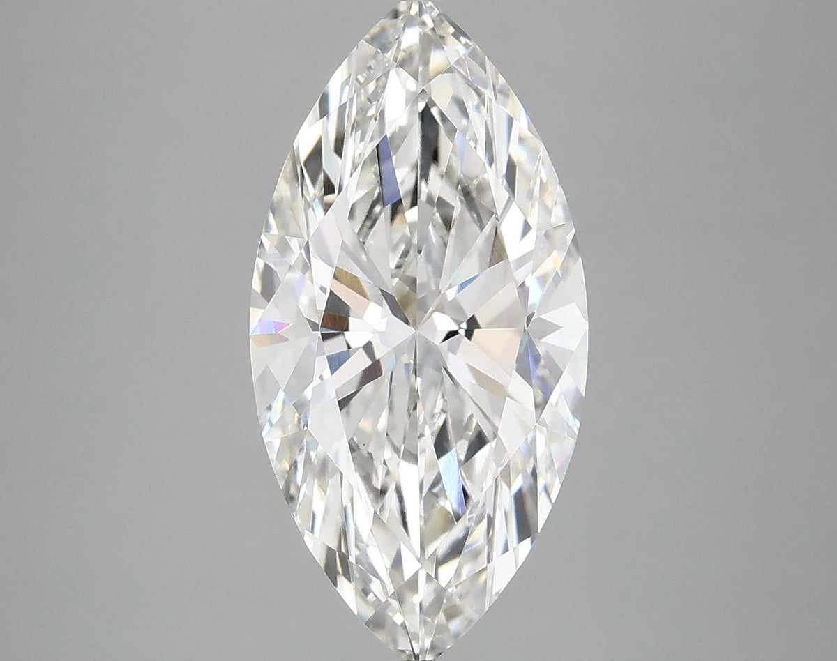 3.55 Carat Marquise Shaped Ideal Cut VVS2 IGI Certified Lab Grown Diamond