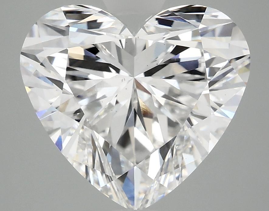 4.03 Carat Heart Shaped Ideal Cut VS2 IGI Certified Lab Grown Diamond