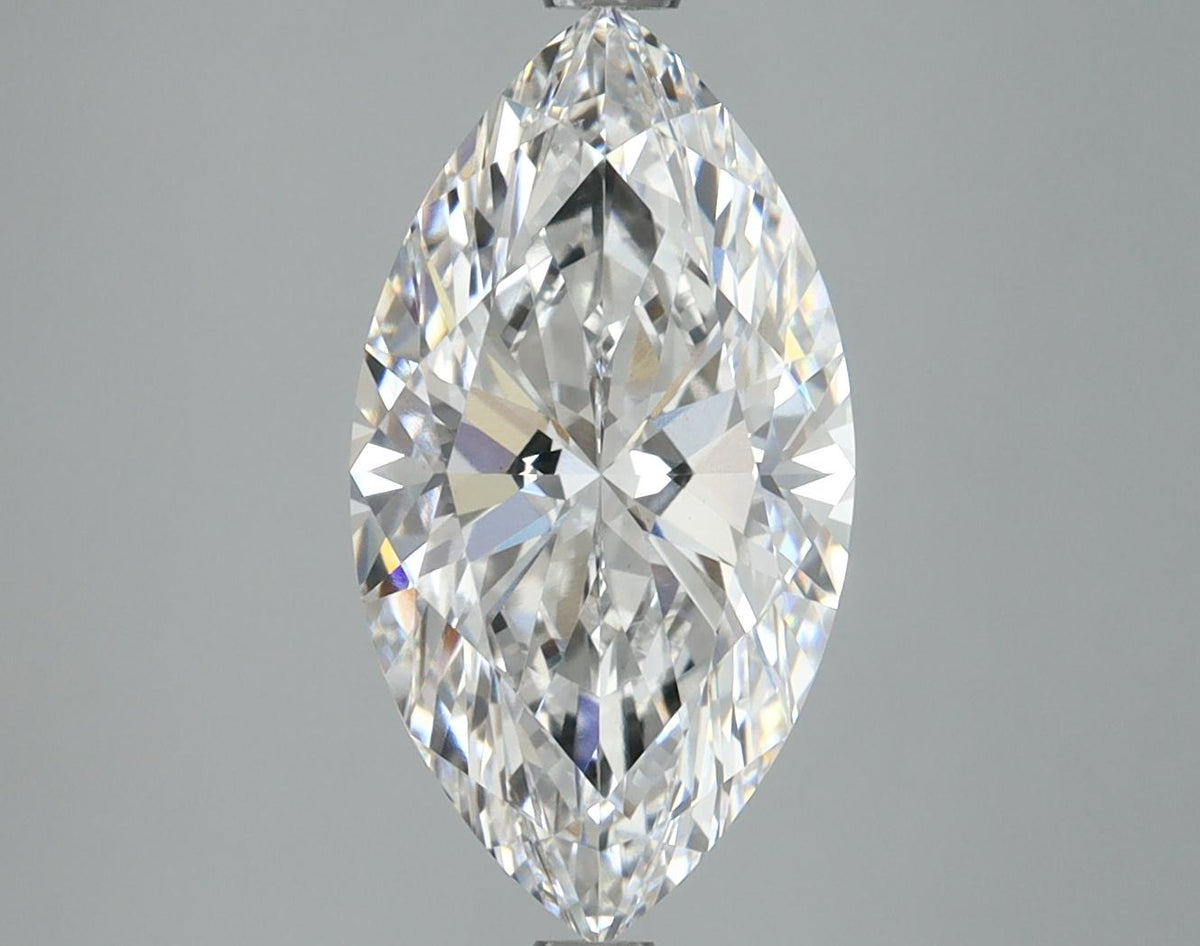 3.04 Carat Marquise Shaped Excellent Cut VS2 IGI Certified Lab Grown Diamond
