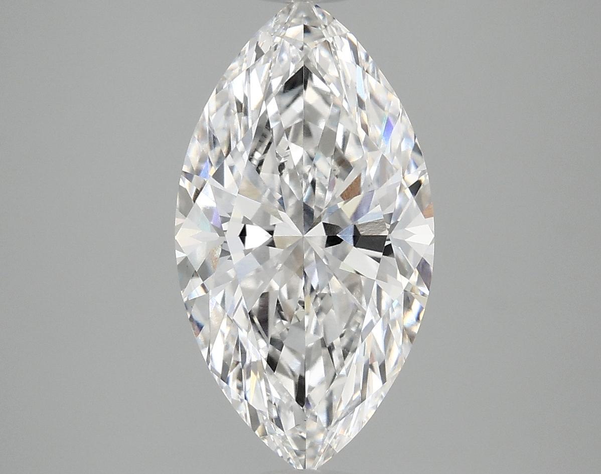 3.08 Carat Marquise Shaped Excellent Cut VS1 IGI Certified Lab Grown Diamond