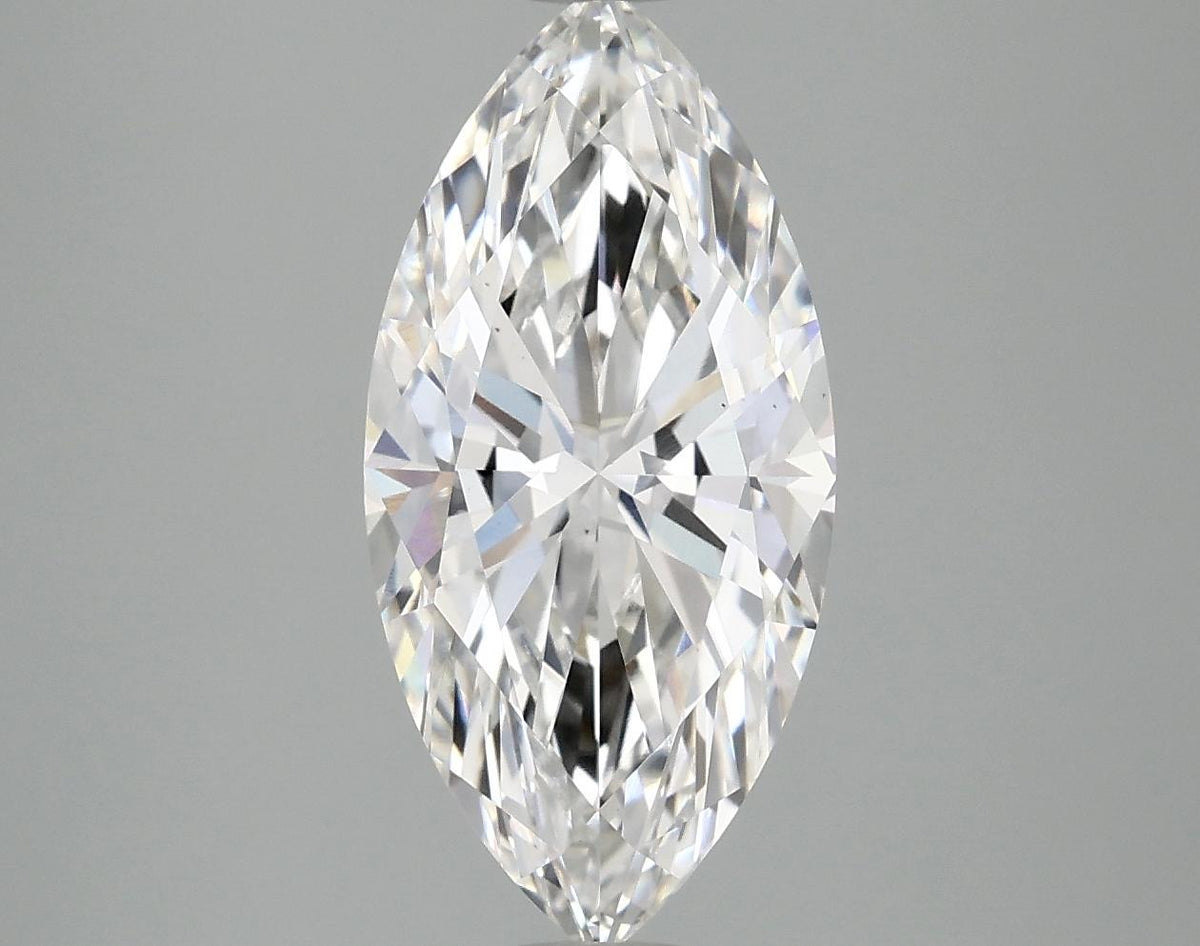 3.07 Carat Marquise Shaped Excellent Cut VS2 IGI Certified Lab Grown Diamond