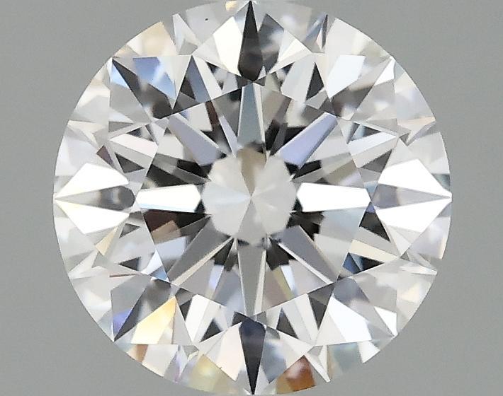 2.09 Carat Round Shaped Ideal Cut VVS2 IGI Certified Lab Grown Diamond