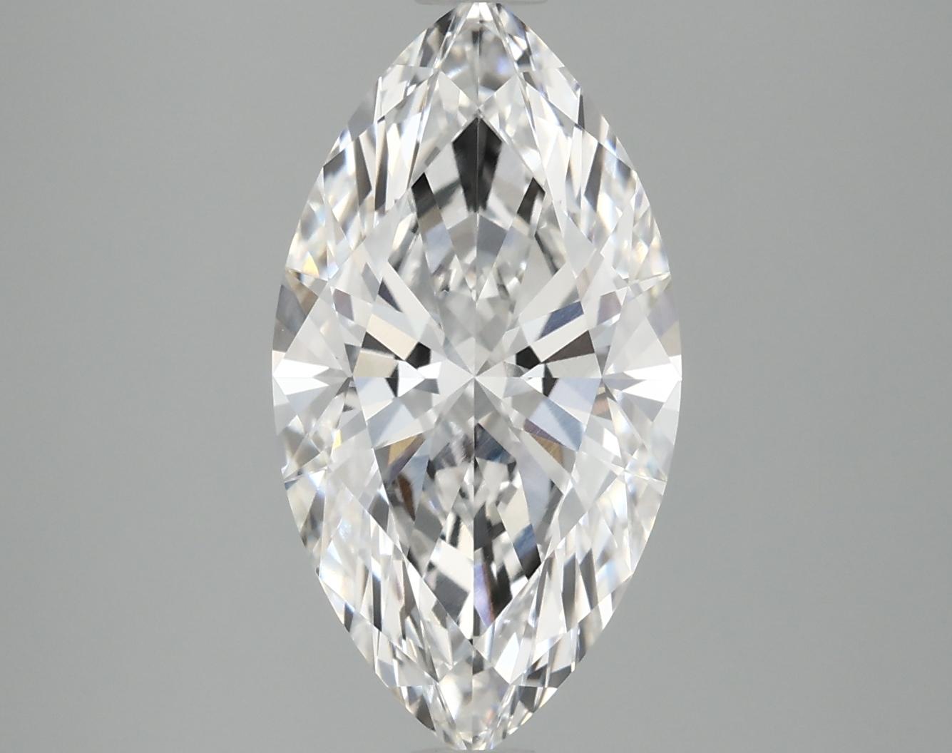 2.88 Carat Marquise Shaped Excellent Cut VS1 IGI Certified Lab Grown Diamond