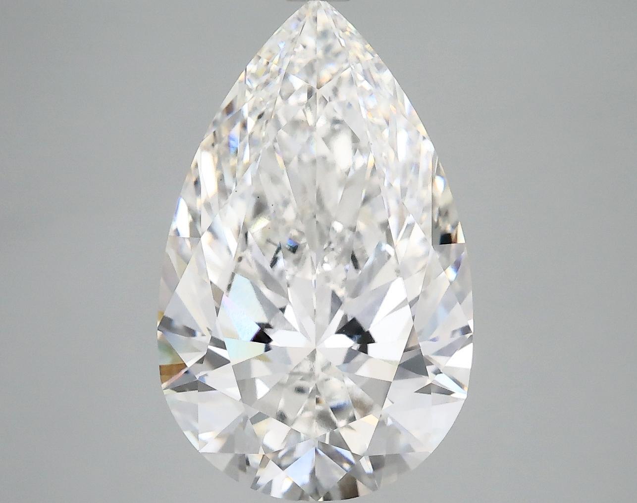 5.05 Carat Pear Shaped Ideal Cut VS1 IGI Certified Lab Grown Diamond