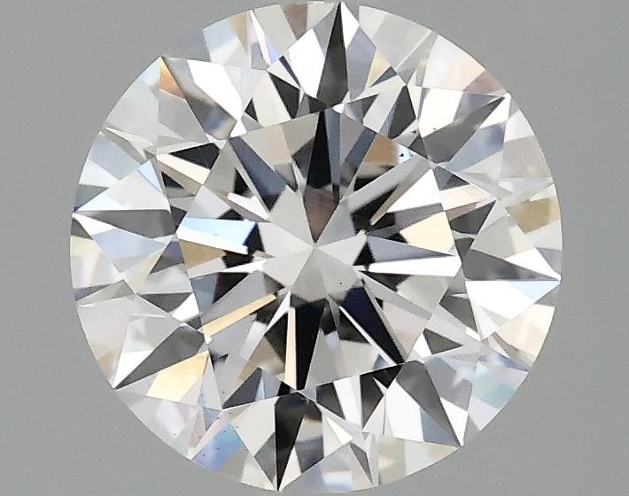 2.04 Carat Round Shaped Ideal Cut VS2 IGI Certified Lab Grown Diamond