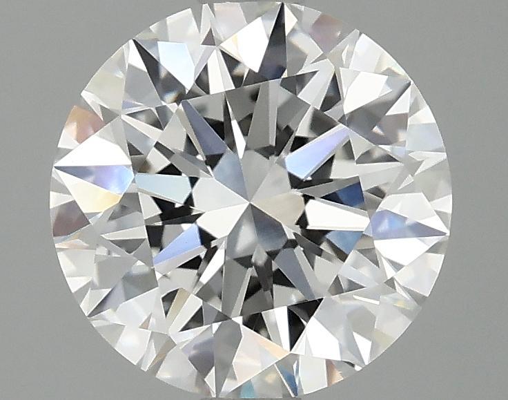 2.34 Carat Round Shaped Ideal Cut VVS2 IGI Certified Lab Grown Diamond