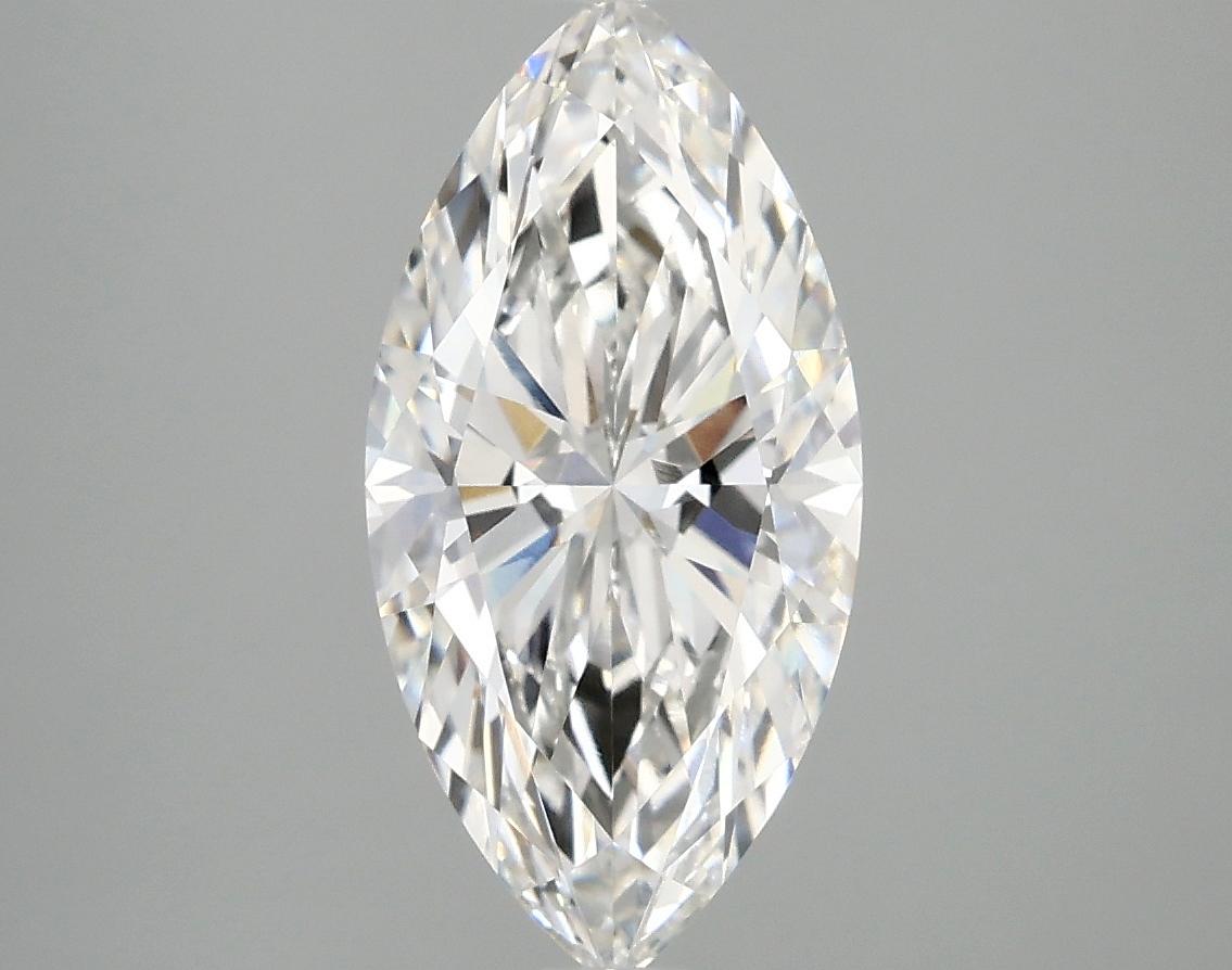 2.08 Carat Marquise Shaped Ideal Cut VVS2 IGI Certified Lab Grown Diamond