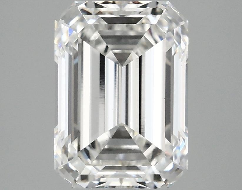 2.87 Carat Emerald Shaped Ideal Cut VS1 IGI Certified Lab Grown Diamond