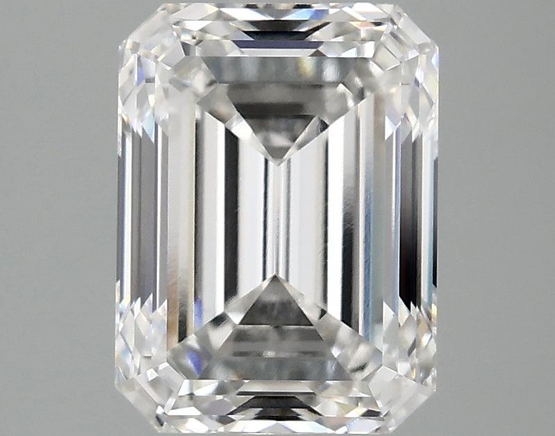 2.97 Carat Emerald Shaped Excellent Cut VVS2 IGI Certified Lab Grown Diamond