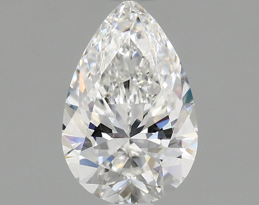 0.97 Carat Pear Shaped Excellent Cut VVS2 IGI Certified Lab Grown Diamond