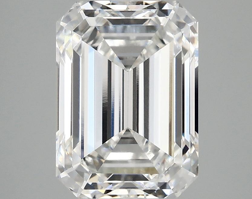 3.09 Carat Emerald Shaped Excellent Cut VS1 IGI Certified Lab Grown Diamond