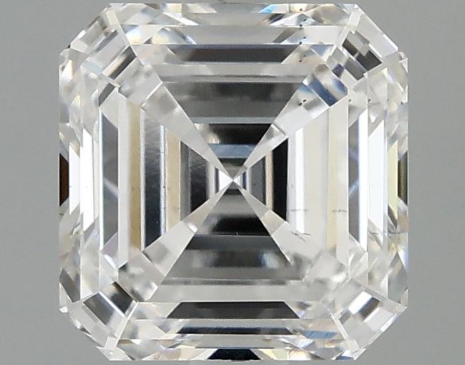 1.59 Carat Asscher Shaped Ideal Cut VS2 IGI Certified Lab Grown Diamond