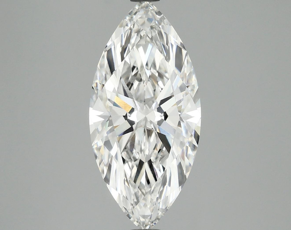 3.03 Carat Marquise Shaped Excellent Cut VVS2 IGI Certified Lab Grown Diamond