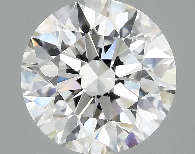 2.92 Carat Round Shaped Excellent Cut VVS2 IGI Certified Lab Grown Diamond