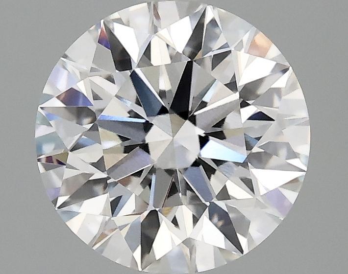 2.08 Carat Round Shaped Excellent Cut VVS2 IGI Certified Lab Grown Diamond