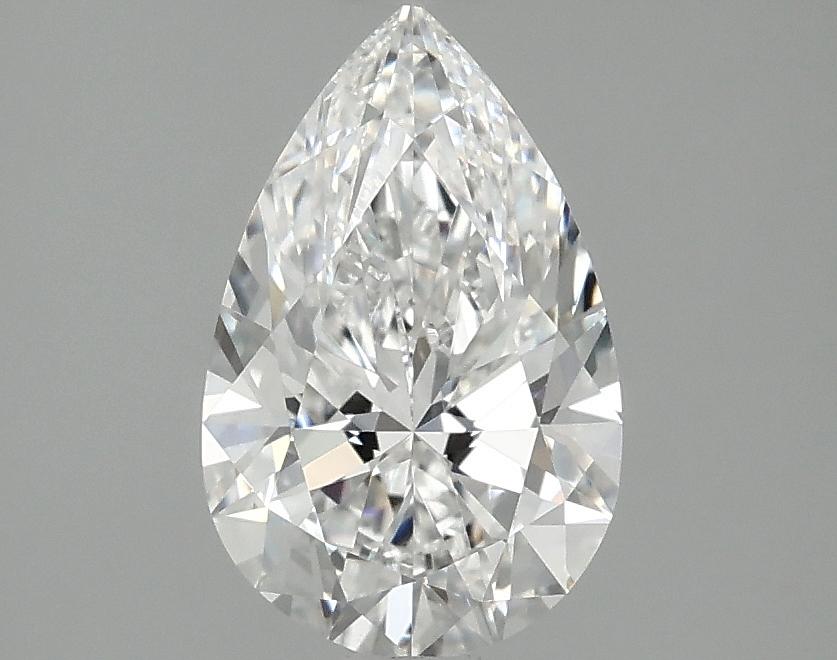 1.47 Carat Pear Shaped Ideal Cut VVS2 IGI Certified Lab Grown Diamond
