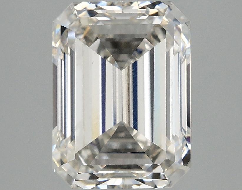 3.05 Carat Emerald Shaped Excellent Cut VVS2 IGI Certified Lab Grown Diamond