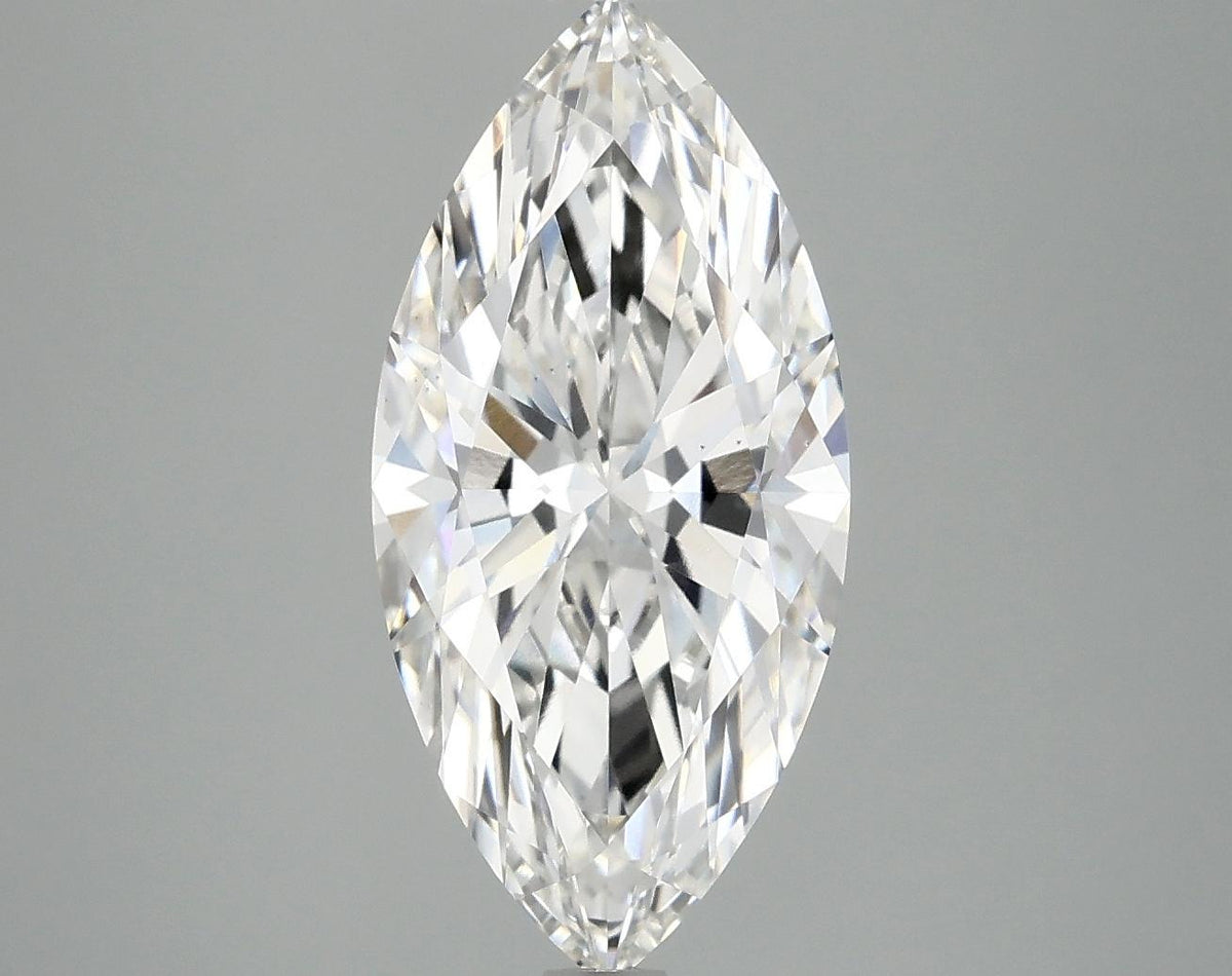 3.09 Carat Marquise Shaped Excellent Cut VS2 IGI Certified Lab Grown Diamond