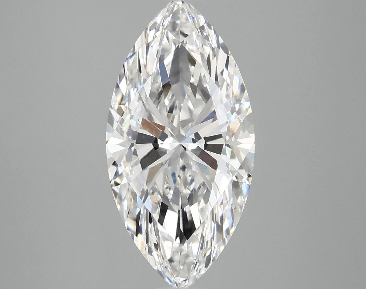 3.02 Carat Marquise Shaped Ideal Cut VS1 IGI Certified Lab Grown Diamond